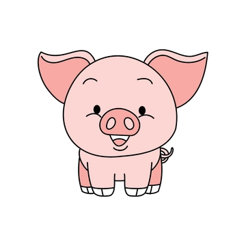 Free Pig Clipart to Edit Online