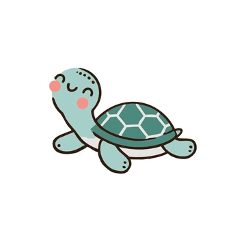 Free Cute Turtle Clipart to Edit Online