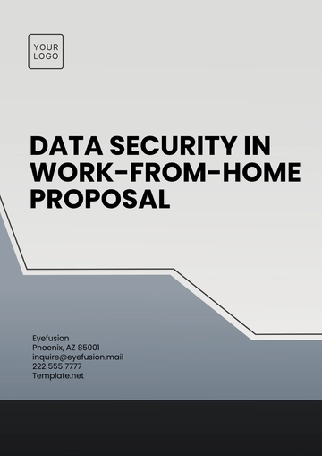 Free Data Security in Work-from-Home Proposal Template to Edit Online