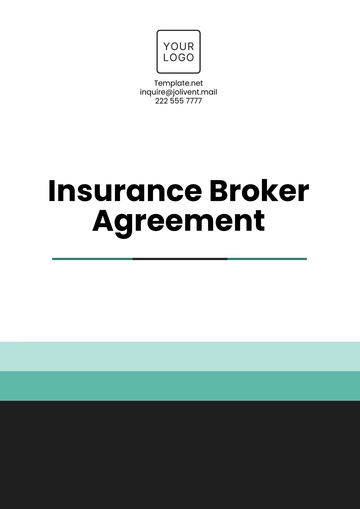 Free Insurance Broker Agreement Template to Edit Online Free Insurance Broker Agreement Template to Edit Online