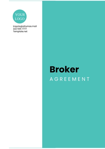 Free Simple Broker Agreement Template to Edit Online Free Simple Broker Agreement Template to Edit Online