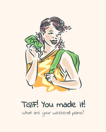 Free TGIF Instagram Post Template to Edit Online