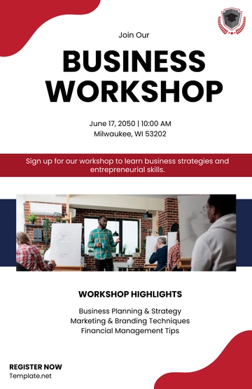 Free College Event Poster Template to Edit Online