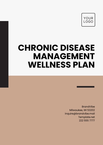 Free Chronic Disease Management Wellness Plan Template to Edit Online