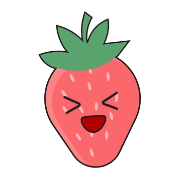 Free Cute Strawberry Clipart to Edit Online