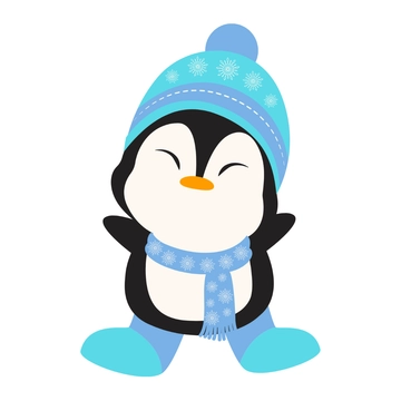 Free Winter Penguin Clipart to Edit Online Free Winter Penguin Clipart to Edit Online