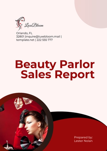 Free Beauty Parlor Sales Report Template to Edit Online Free Beauty Parlor Sales Report Template to Edit Online