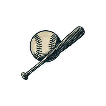 Free Vintage Softball Clipart to Edit Online