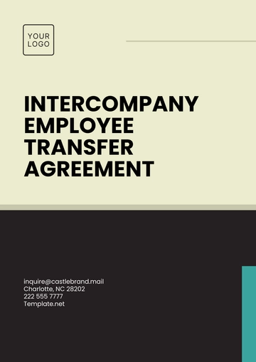 Free Intercompany Employee Transfer Agreement Template to Edit Online