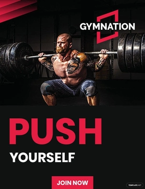 Gym Email Newsletter Template