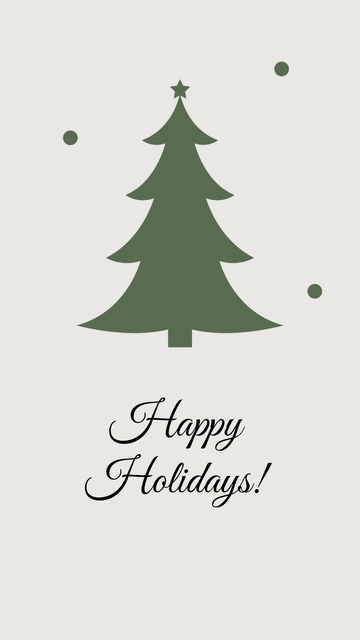 Free Aesthetic Christmas Tree Design Template to Edit Online
