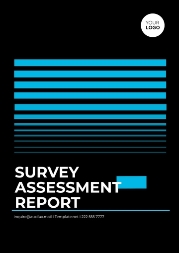 Free Survey Assessment Report Template to Edit Online