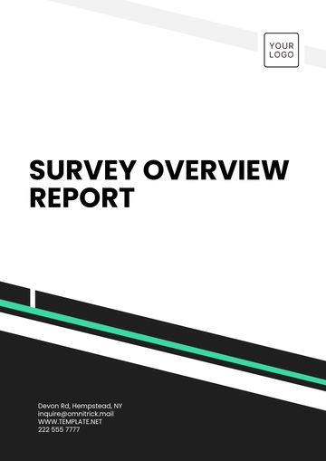 Free Survey Overview Report Template to Edit Online