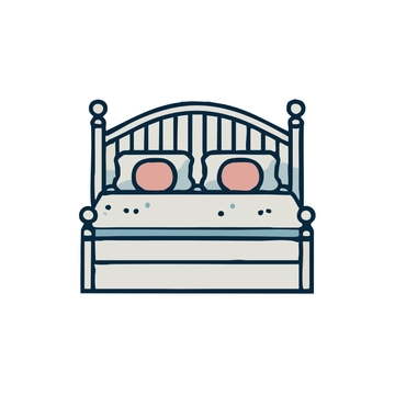 Free Bed Clipart to Edit Online
