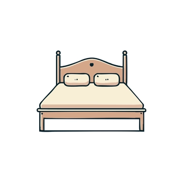 Free Transparent Bed Clipart to Edit Online