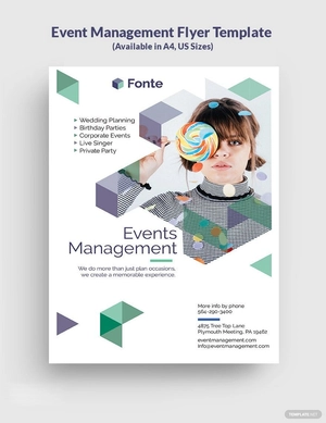Event Management Flyer Template