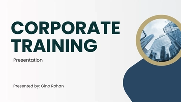 Free Corporate Training Presentation Template to Edit Online