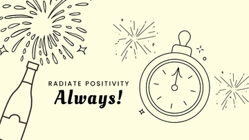 Free New Year Drawing Background Template to Edit Online