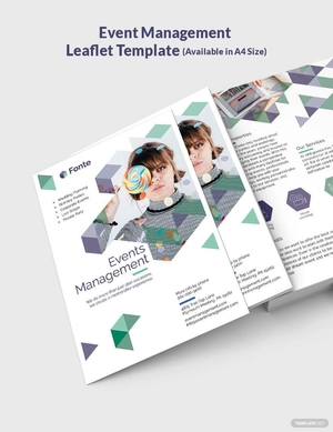 Event Management Leaflet Template