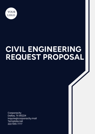 Free Civil Engineering Request Proposal Template to Edit Online