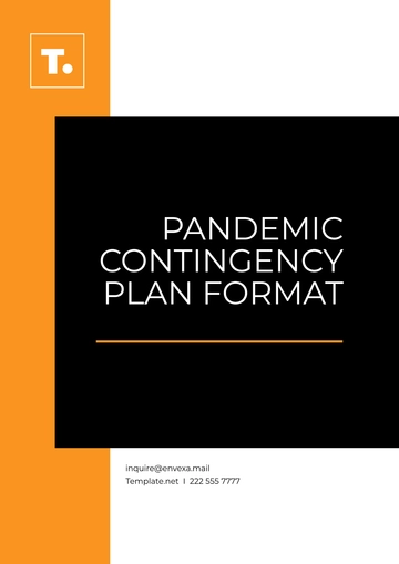Free Pandemic Contingency Plan Format Template to Edit Online