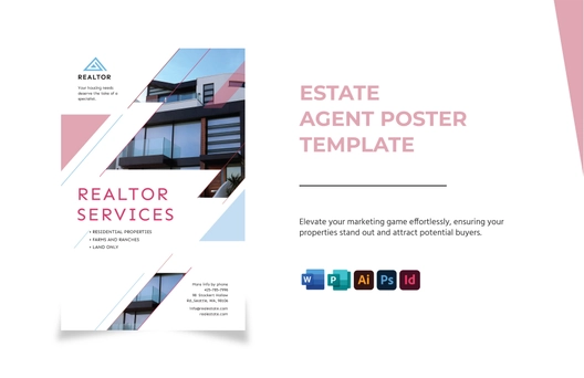 Real Estate Agent/Realtor Poster Template