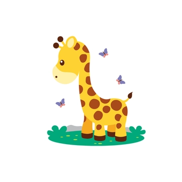 Free Transparent Giraffe Clipart to Edit Online
