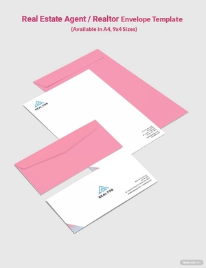 Real Estate Agent/Realtor Envelope Template