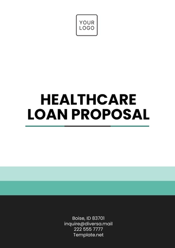 Free Healthcare Loan Proposal Template to Edit Online