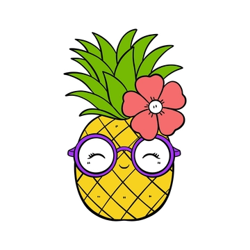 Free Tropical Pineapple Clipart to Edit Online Free Tropical Pineapple Clipart to Edit Online