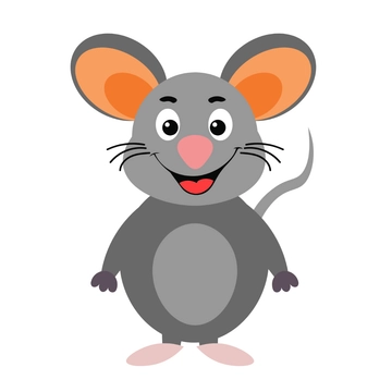 Free Cartoon Mouse Clipart to Edit Online