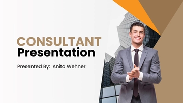 Free Consultant Presentation Template to Edit Online
