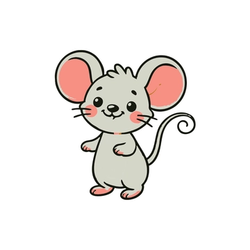 Free Realistic Mouse Clipart to Edit Online