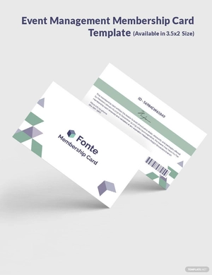 Digital Marketing Company Agency Membership Card Template