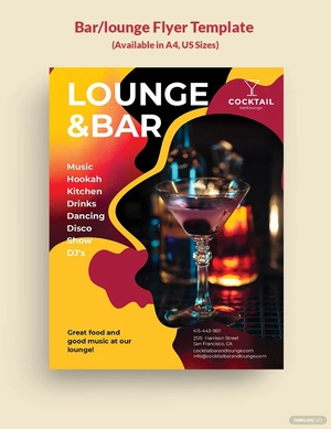 Bar/Lounge Flyer Template