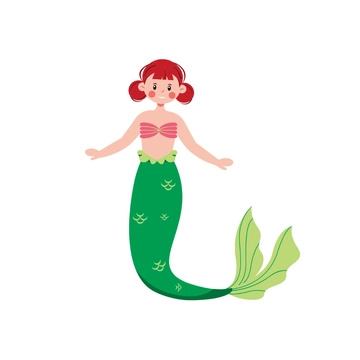 Free Colorful Mermaid Clipart to Edit Online