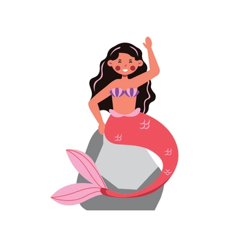 Free Transparent Mermaid Clipart to Edit Online