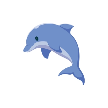 Free Baby Dolphin Clipart to Edit Online