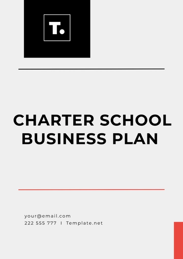Free Charter School Business Plan Template to Edit Online