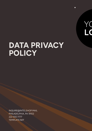 Free Printable Data Privacy Policy Template to Edit Online