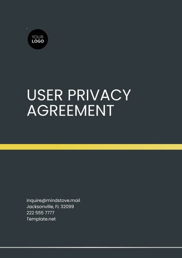 Free User Privacy Agreement Template to Edit Online