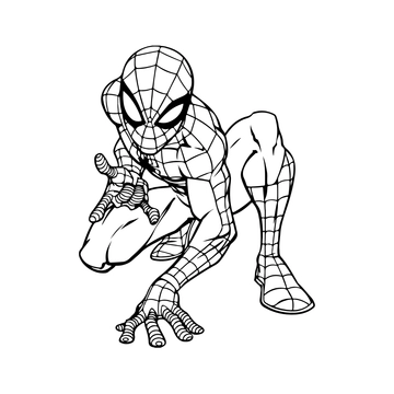 Free Transparent Spiderman Clipart to Edit Online