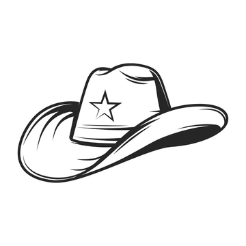 Free Transparent Cowboy Hat Clipart to Edit Online
