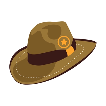Free Cute Cowboy Hat Clipart to Edit Online