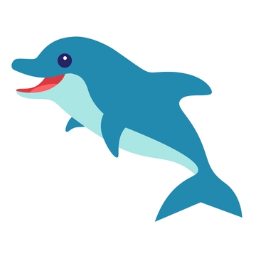 Free Cartoon Dolphin Clipart to Edit Online