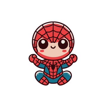 Free Cute Spiderman Clipart to Edit Online