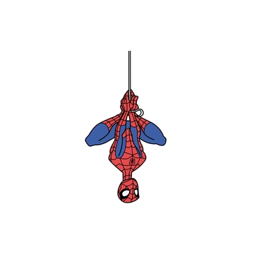 Free Spiderman Swinging Clipart to Edit Online