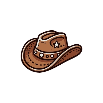 Free Western Cowboy Hat Clipart to Edit Online