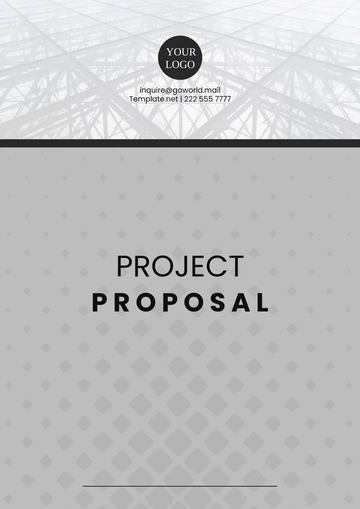 Free Blank Project Proposal Template to Edit Online