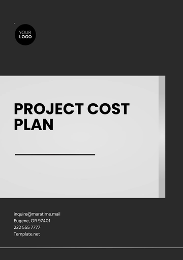 Free Simple Project Cost Plan Template to Edit Online